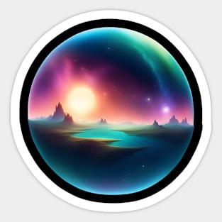 Dream World Bubble Sticker